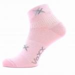 Ponožky dětské slabé Voxx Quendik 3 páry - růžové