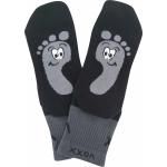 Ponožky unisex slabé VoXX Barefootan - tmavo sivé