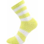 Ponožky dámske teplé Boma Svetlana 2 páry - žlté svietiace