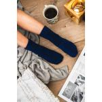 Ponožky dámské teplé Boma Světlana 2 páry - tmavě modré