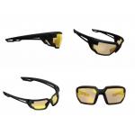 Taktické slnečné okuliare Mechanix Wear Type-X Amber Lens - čierne-žlté
