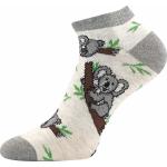 Ponožky dětské trendy Lonka Dedonik 3 páry (zelené, modré, béžové)