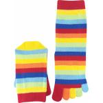 Ponožky unisex Boma Prstan-a 10 Duha - barevné