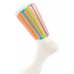 Ponožky dámské Boma Desdemona - bílé-barevné