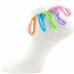 Ponožky dámské Boma Desdemona - bílé-barevné