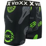 Boxerky Voxx Kvido II - čierne-zelené