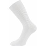Ponožky pánske klasické Lonka Zebran - biele