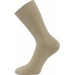Ponožky pánske klasické Lonka Zebran - béžové