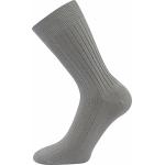 Ponožky pánské klasické Lonka Zebran - světle šedé