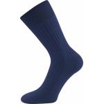 Ponožky pánske klasické Lonka Zebran - tmavo modré