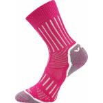Ponožky dětské trekingové Voxx Guru - tmavě růžové