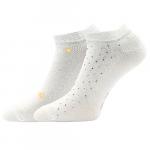 Ponožky dámske letné Boma Piki 82 2 páry - biele