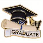 Odznak (pins) Graduate 2,5 x 3 cm - barevný