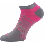 Ponožky unisex letné Voxx Rex 18 - tmavo ružové