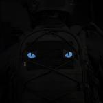 Nášivka M-Tac Tiger Eyes Laser Cut 2 ks - černá-modrá