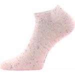 Ponožky dámske letné Lonka Nopkana 3 páry (zelené, ružové, béžové)