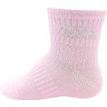 Ponožky dojčenskej slabé Voxx Bambík 3 páry (ružové, tmavo ružové, fialové)
