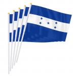 Vlajka Honduras 14 x 21 cm na plastové tyčce