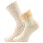 Ponožky unisex teplé Boma Polaris - svetlo oranžové