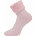 Ponožky unisex teplé Boma Polaris - světle růžové