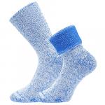 Ponožky unisex teplé Boma Polaris - svetlo modré