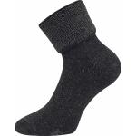 Ponožky unisex teplé Boma Polaris - čierne