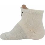 Ponožky dojčenské klasické Boma Míšánek ABS Medvede - svetlo sivé