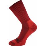 Ponožky unisex silné Voxx Vaasa - tmavo červené