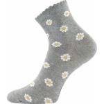 Ponožky detské slabé Lonka Ema 3 páry (ružové, tmavo ružové, šedé)