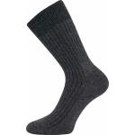 Ponožky unisex slabé Voxx Hempix - tmavo sivé