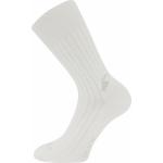 Ponožky unisex slabé Voxx Cashmere love - biele