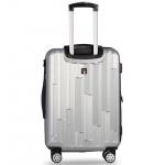 Cestovní kufr Tucci 0158 Riflettore T-0272/3-M ABS - stříbrný