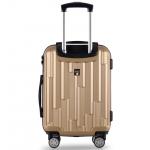 Cestovní kufr Tucci 0158 Riflettore T-0272/3-S ABS - béžový
