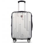 Cestovní kufr Tucci 0158 Riflettore T-0272/3-S ABS - stříbrný