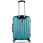 Sada cestovních kufrů TUCCI Riflettore T-0272/3 ABS 31-91 L - světle modrá