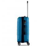 Sada cestovních kufrů TUCCI Console T-0273/3 ABS 33-92 L - modrá