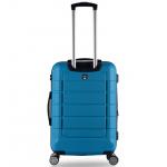 Súprava cestovných kufrov TUCCI Console T-0273/3 ABS 33-92 L - modrá