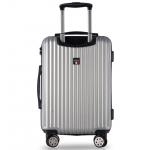 Cestovní kufr Tucci Banda T-0274/3-L ABS - stříbrný