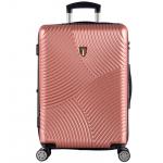 Cestovní kufr Tucci Srotolare T-0277/3-L ABS - růžový
