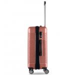 Cestovní kufr Tucci Srotolare T-0277/3-L ABS - růžový