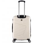 Súprava cestovných kufrov TUCCI Boschetti T-0278/3 ABS 33-91 L - biela