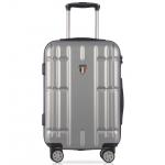 Cestovní kufr Tucci Massa T-0279/3-M + ABS - stříbrný