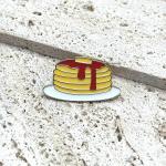 Odznak (pins) Lievance 1,8 x 3 cm - žltý-červený