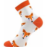 Ponožky detské slabé Boma Kay3 pary (oranžové, ružové, navy)