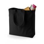 Bavlněná taška Shopper Quadra - černá