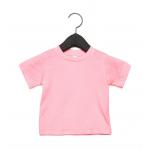 Tričko detské Baby Jersey B + C s krátkym rukávom - ružové