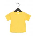 Tričko detské Baby Jersey B + C s krátkym rukávom - žlté