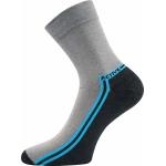 Ponožky pánske slabé Lonka Roger 02 - sivé-modré