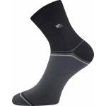 Ponožky pánské slabé Lonka Roger 01 - černé