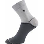 Ponožky pánské slabé Lonka Roger 01 - šedé